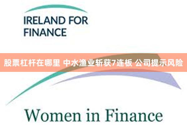 股票杠杆在哪里 中水渔业斩获7连板 公司提示风险