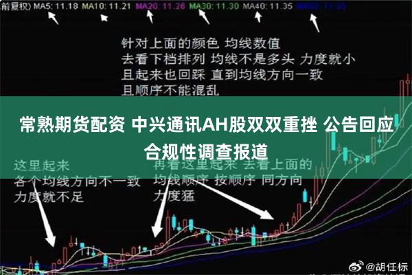 常熟期货配资 中兴通讯AH股双双重挫 公告回应合规性调查报道
