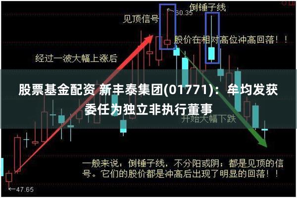 股票基金配资 新丰泰集团(01771)：牟均发获委任为独立非执行董事